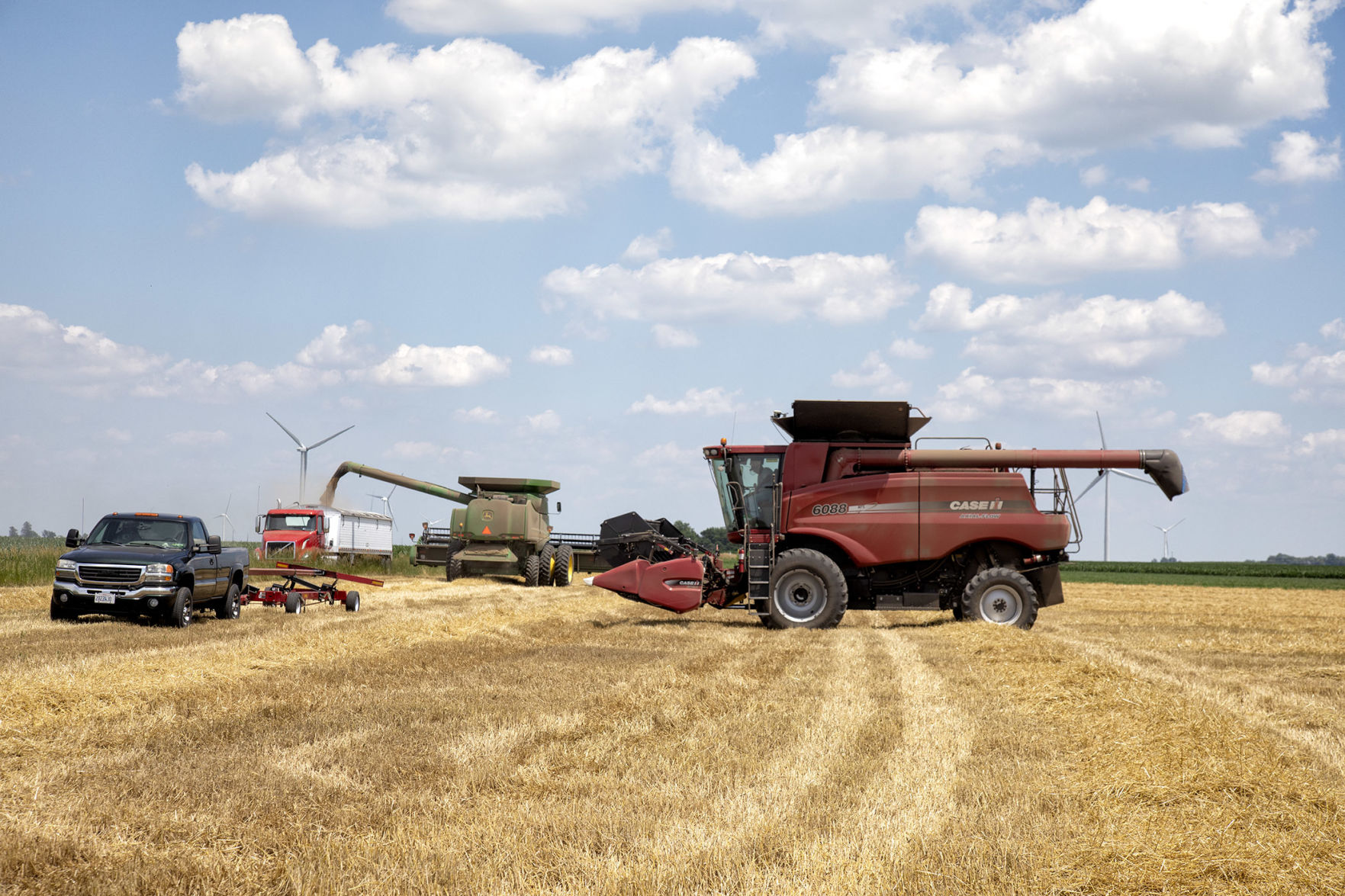 HARVEST PROGRESS